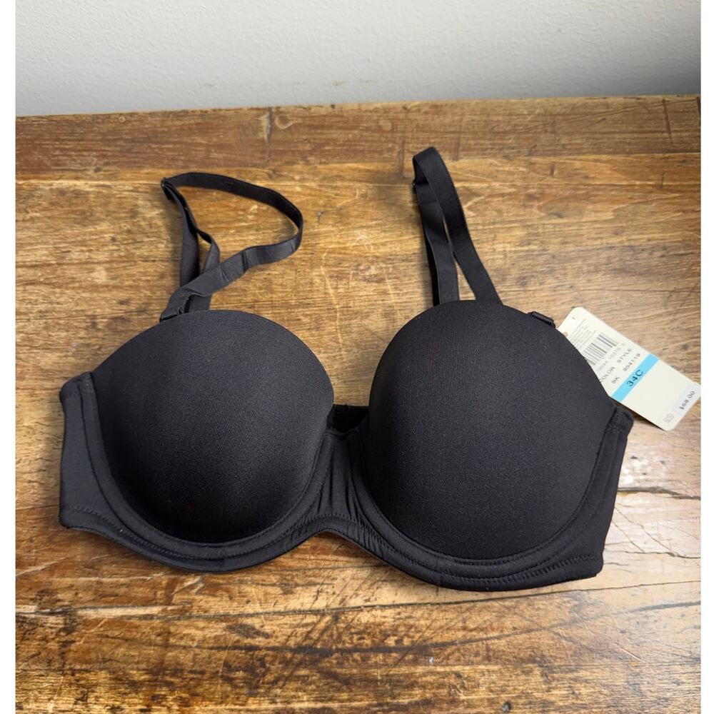 Wacoal Black NWT Convertible 34C Bra